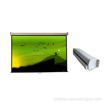 Manual screen with small case